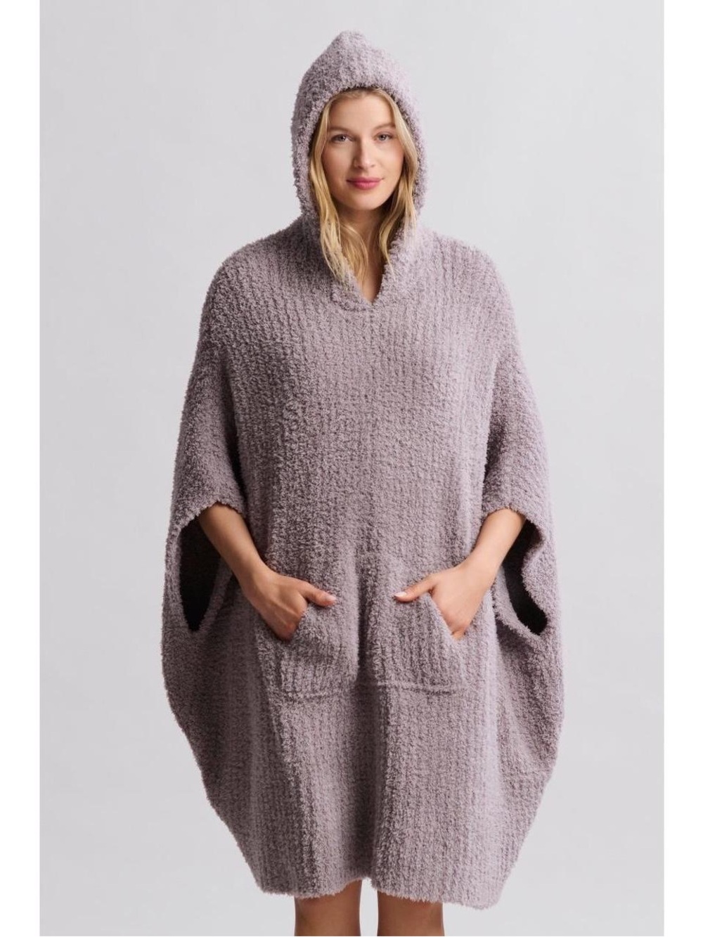 Barefoot Dreams Cozychic Blanket Poncho Hoodie
